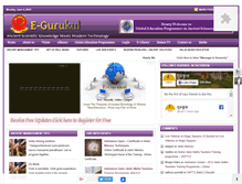 Tablet Screenshot of e-gurukul.net